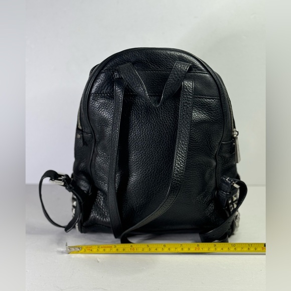 Michael Kors Medium Studded Pebbled Leather Backpack - Picture 3 of 8